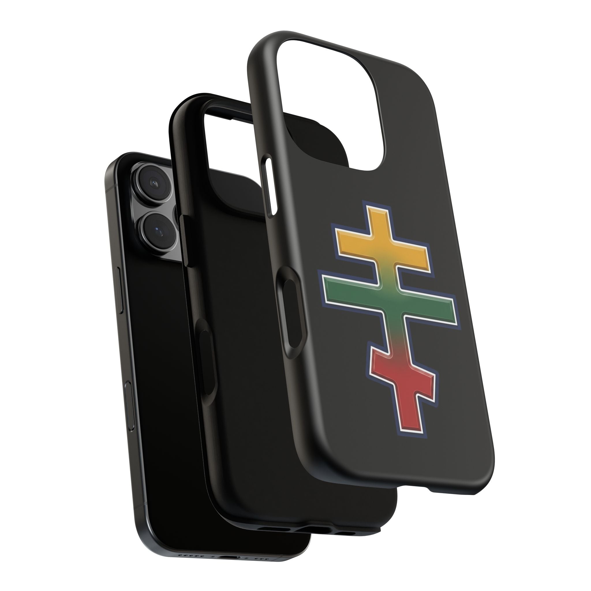 Lithuanian Orthodox Cross design on a matte phone case — additional view 6