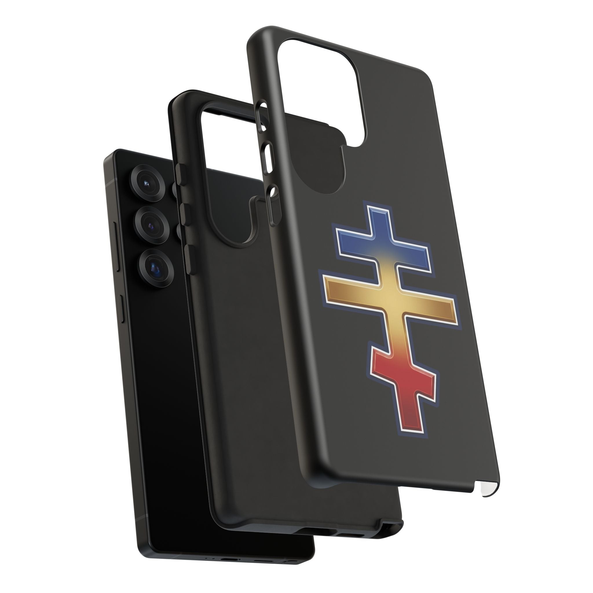 Romanian Orthodox Cross design on a matte phone case — additional view 11