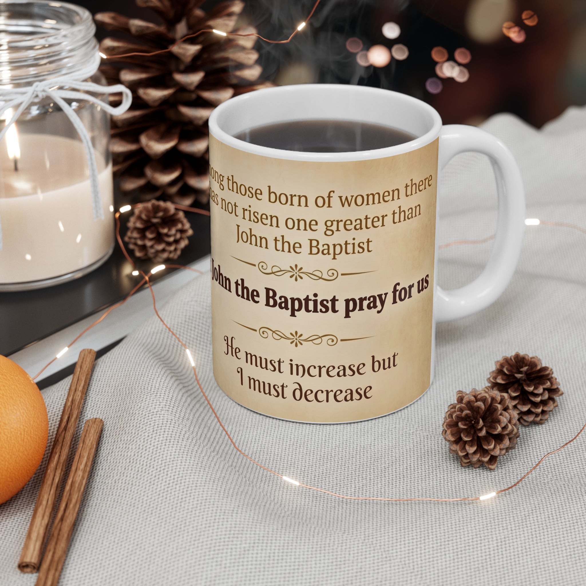 Saint John of Damascus Orthodox Christian Coffee Mug — Orthodox Coffee Mug