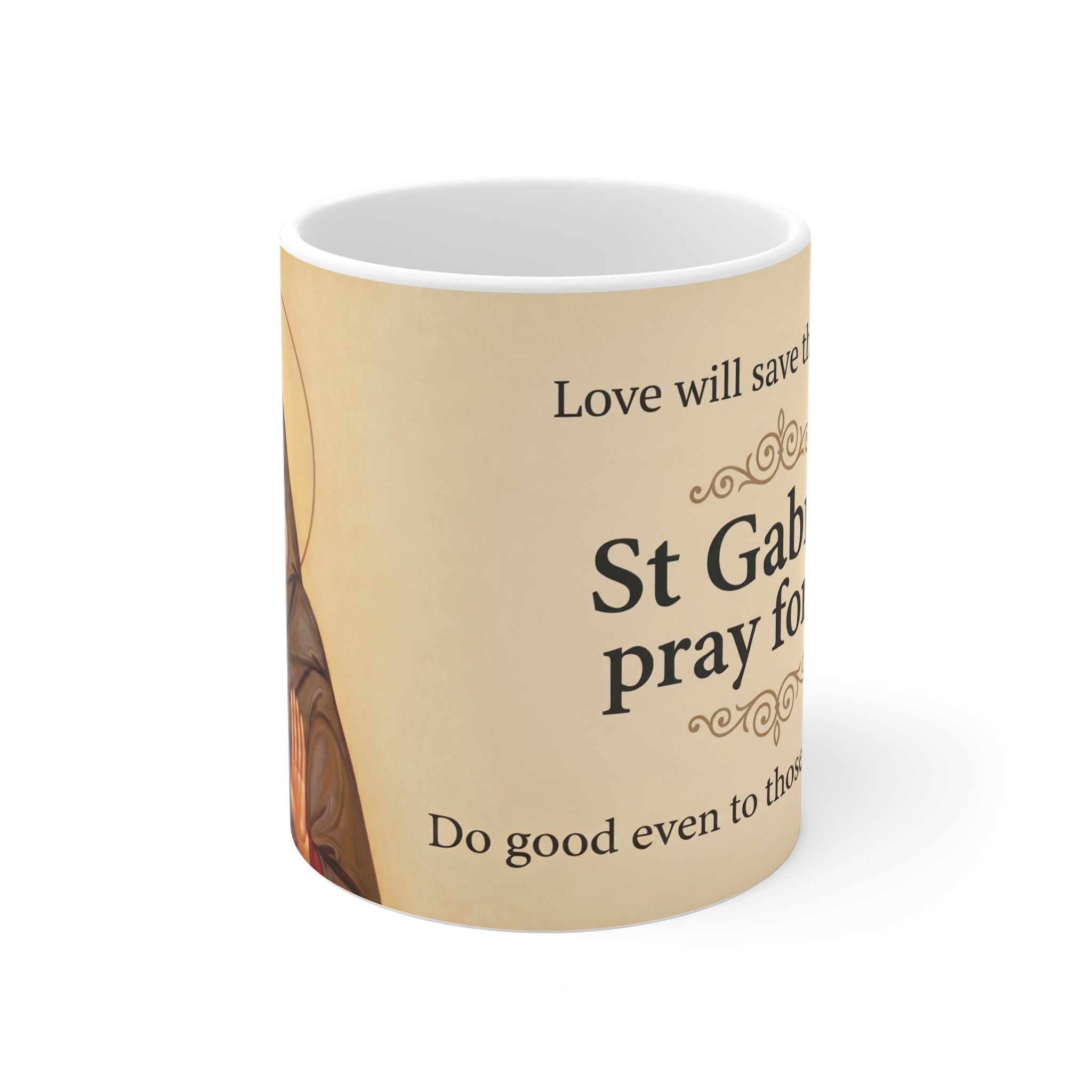 Saint Gabriel of Georgia Orthodox Christian Coffee Mug — Orthodox Mug Gift