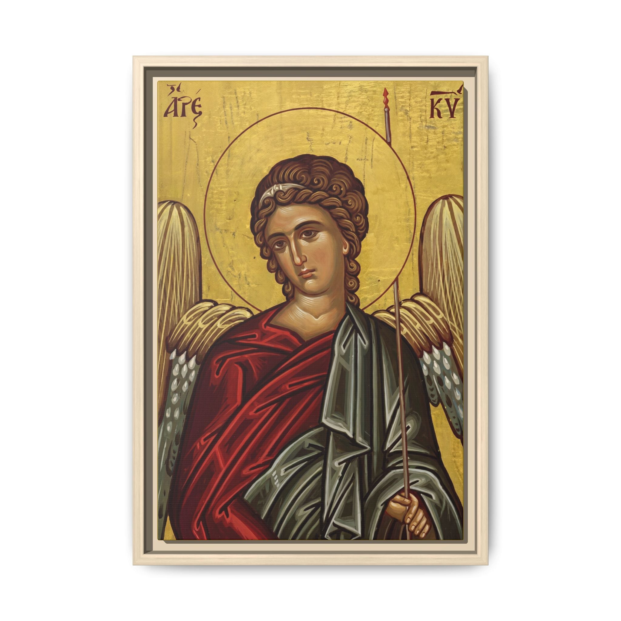 Guardian Angel Framed Canvas Icon