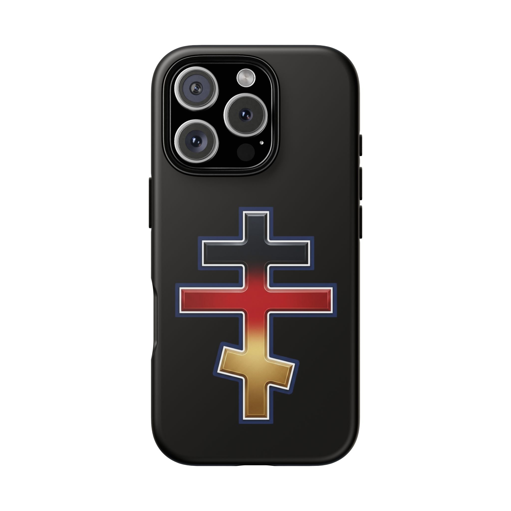 German Orthodox Cross design on a matte phone case