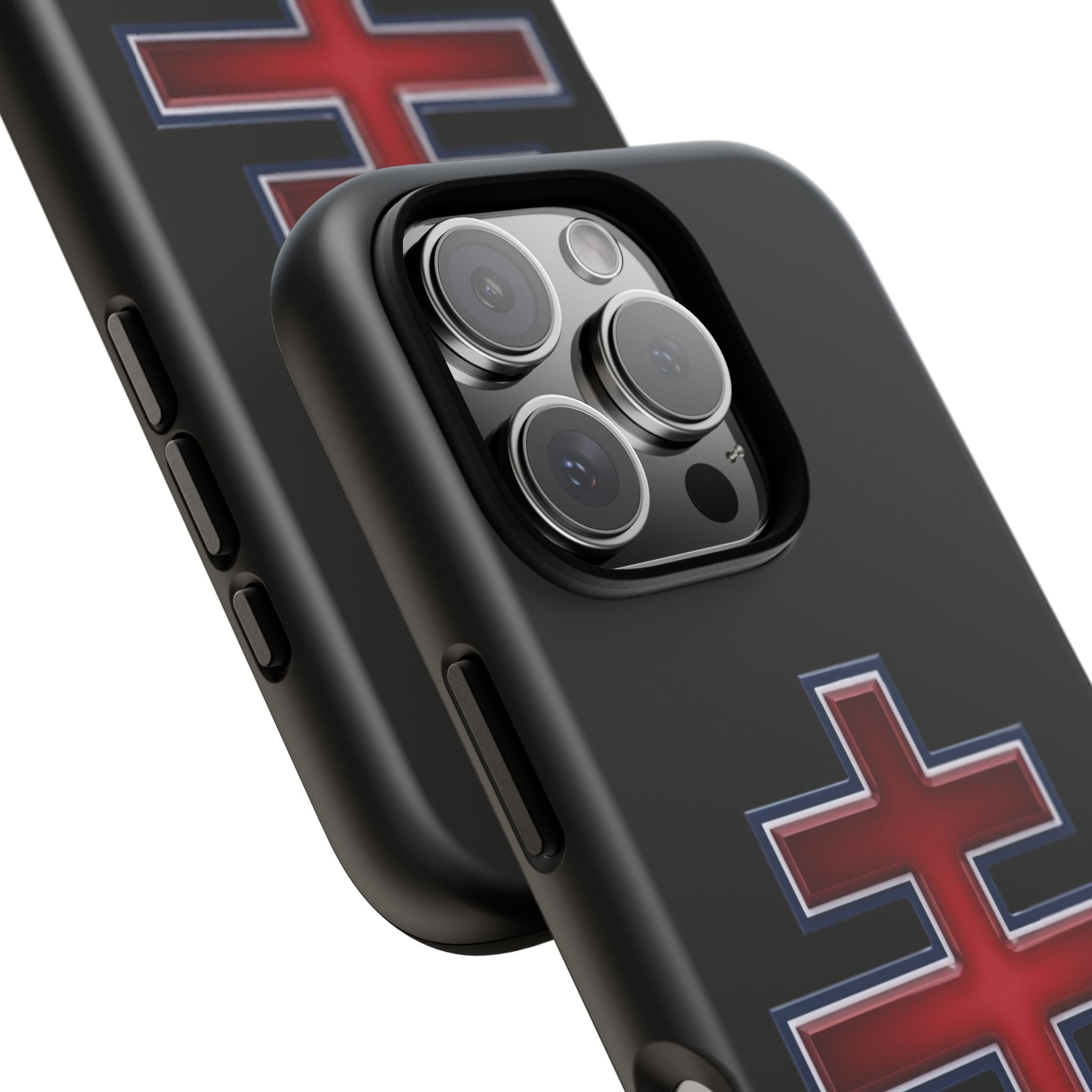Albanian Orthodox Cross design on a matte phone case — additional view 4