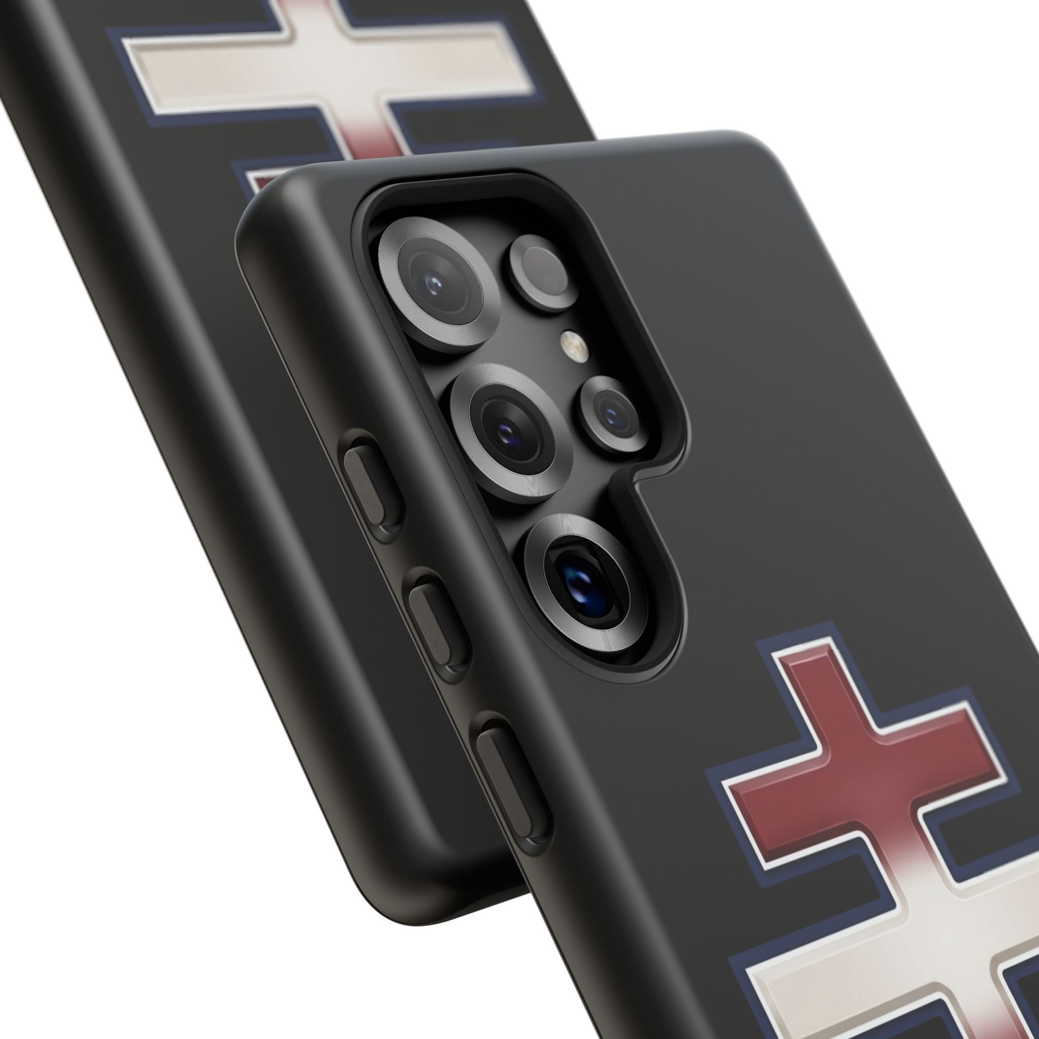 Latvian Orthodox Cross design on a matte phone case — additional view 9