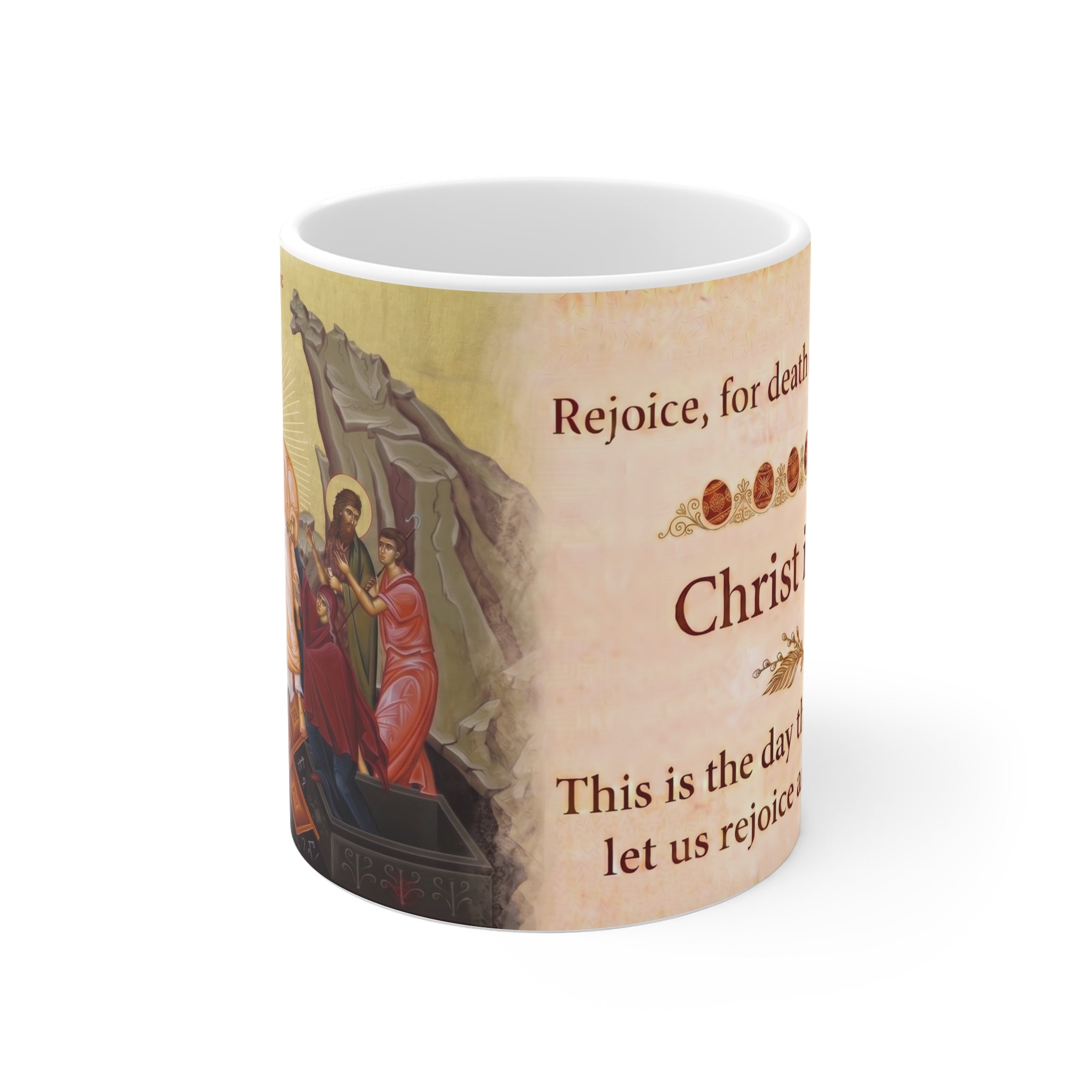 Holy Pascha Orthodox Christian Coffee Mug — Orthodox Mug Gift