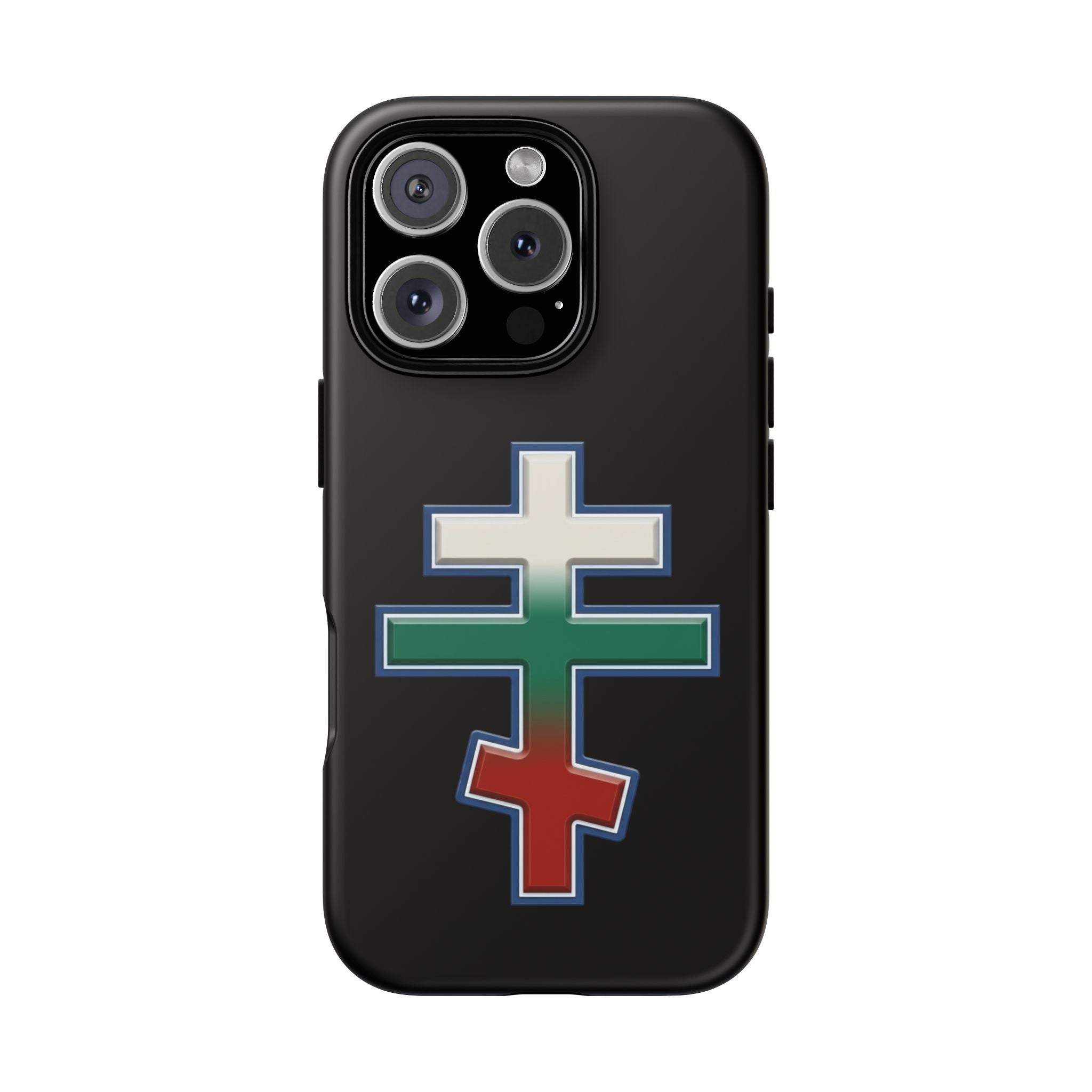 Bulgarian Orthodox Cross design on a matte phone case