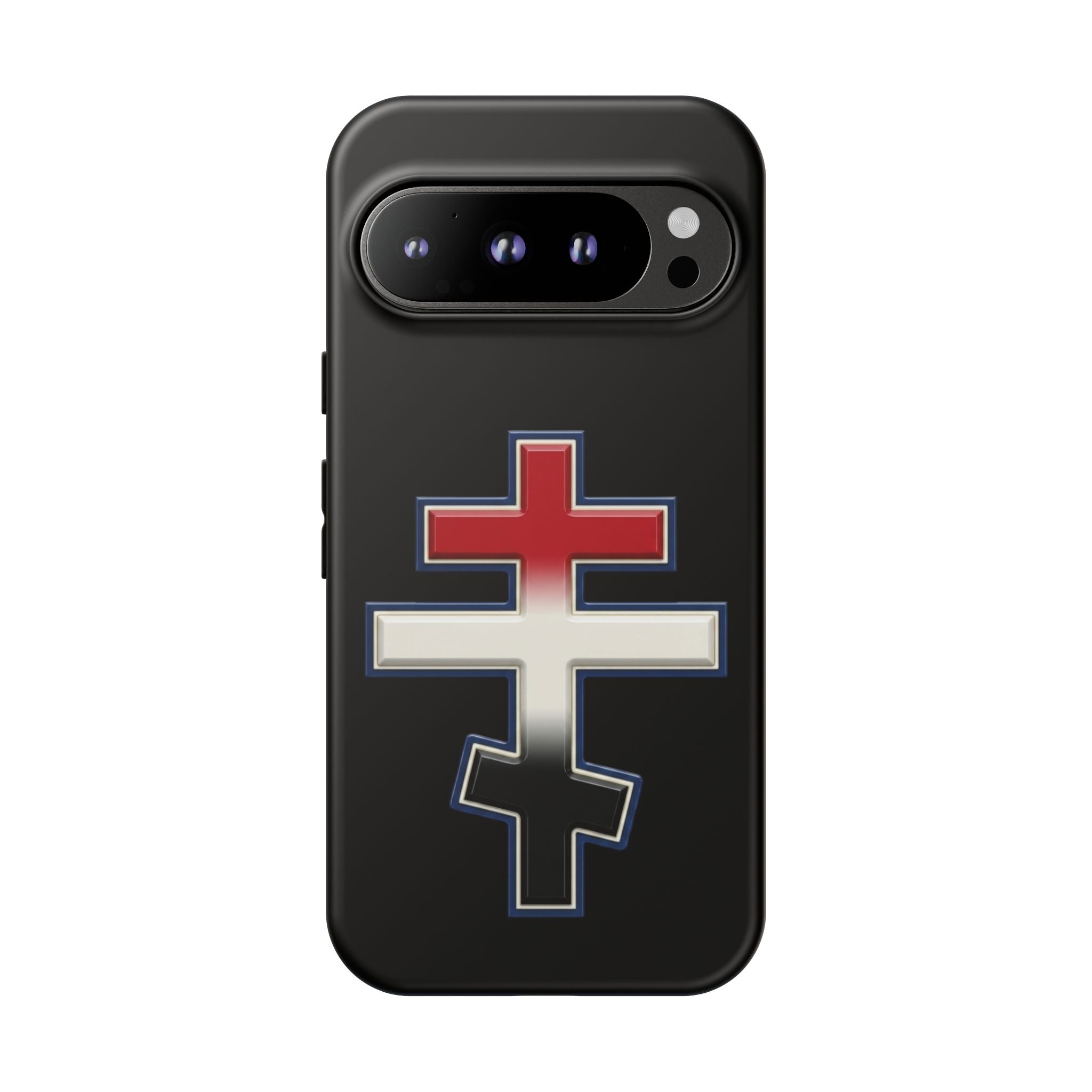 Egyptian Orthodox Cross design on a matte phone case — additional view 2