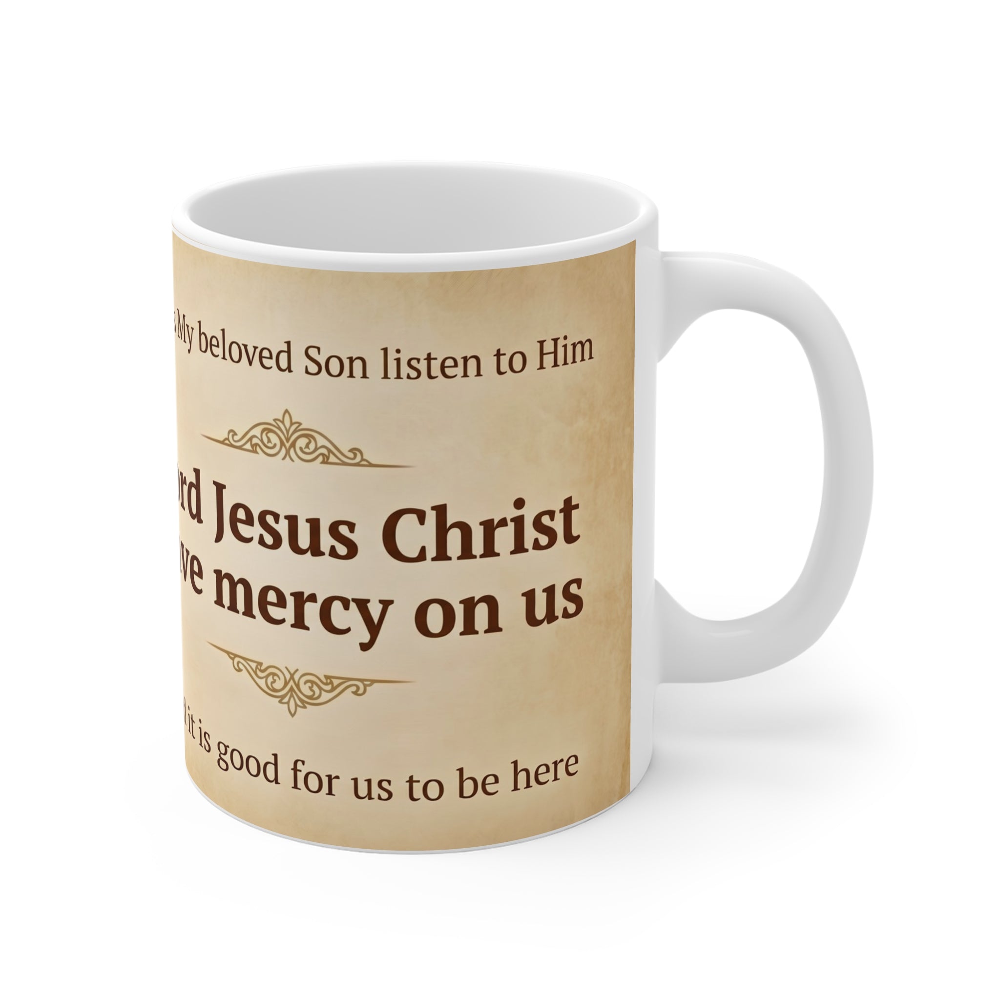 Transfiguration of Christ Orthodox Christian Coffee Mug — Orthodox Christian Mug
