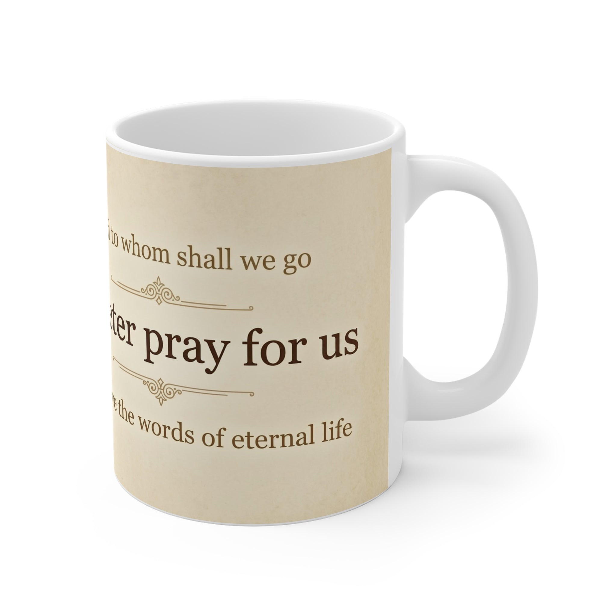 Saint Peter the Apostle Orthodox Christian Coffee Mug — Orthodox Christian Mug