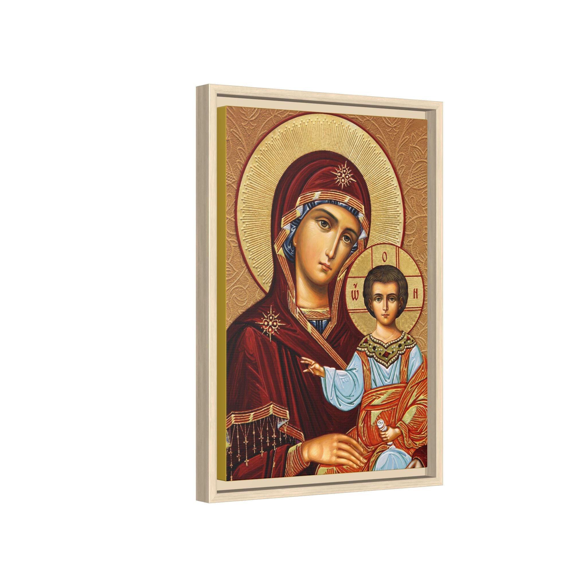 Theotokos of Kazan Framed Canvas Icon