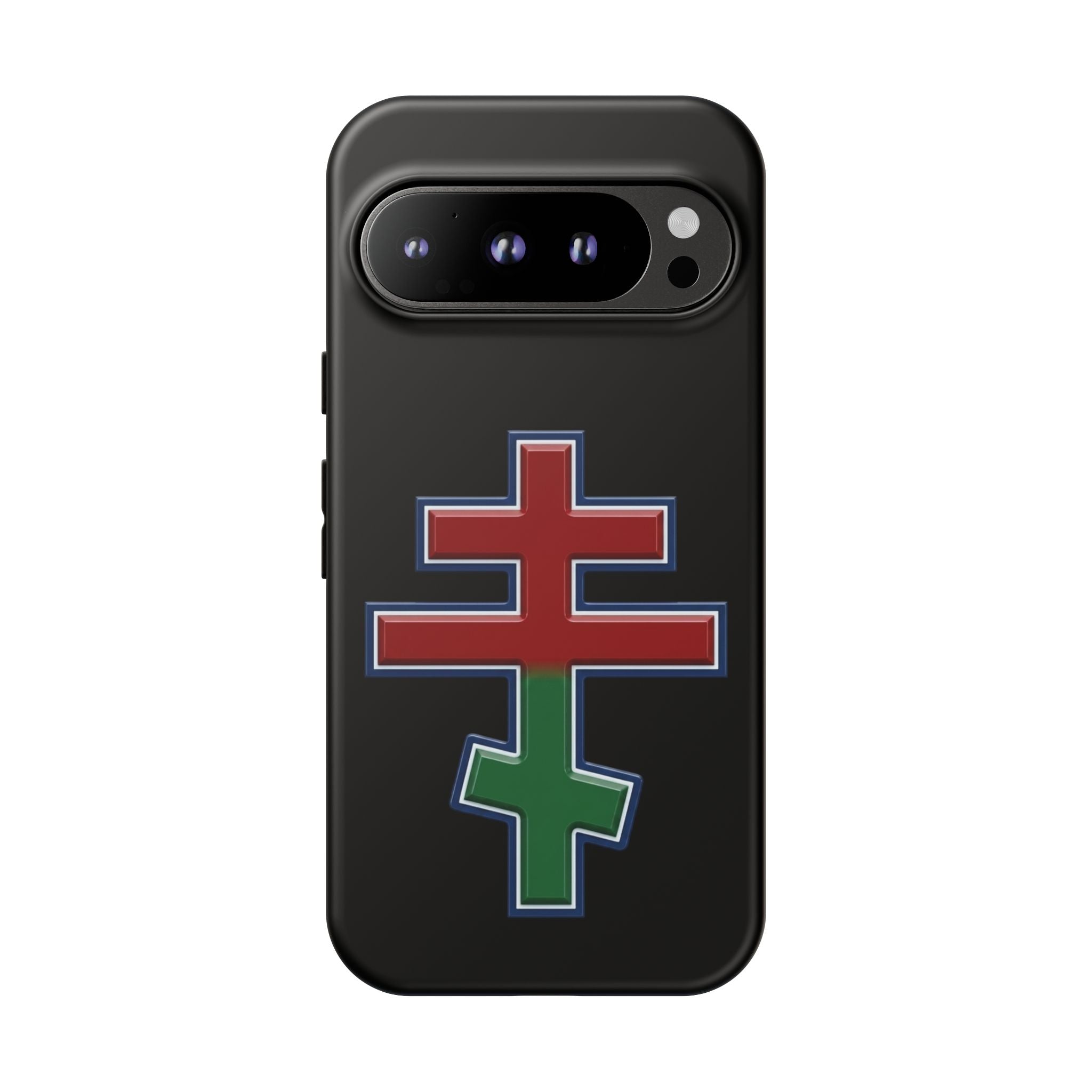 Belarusian Orthodox Cross design on a matte phone case — additional view 2
