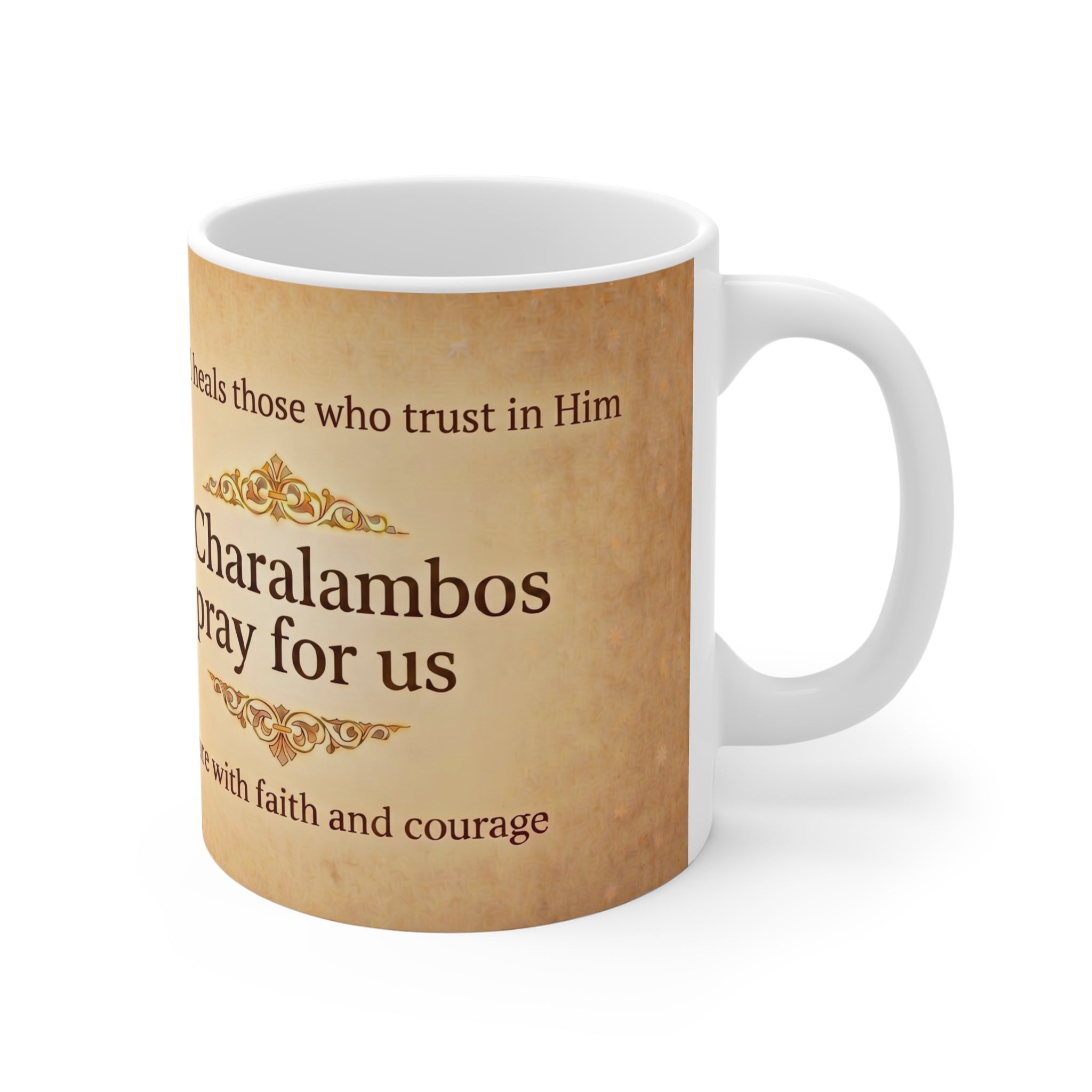 Saint Charalambos Orthodox Christian Coffee Mug — Orthodox Christian Mug