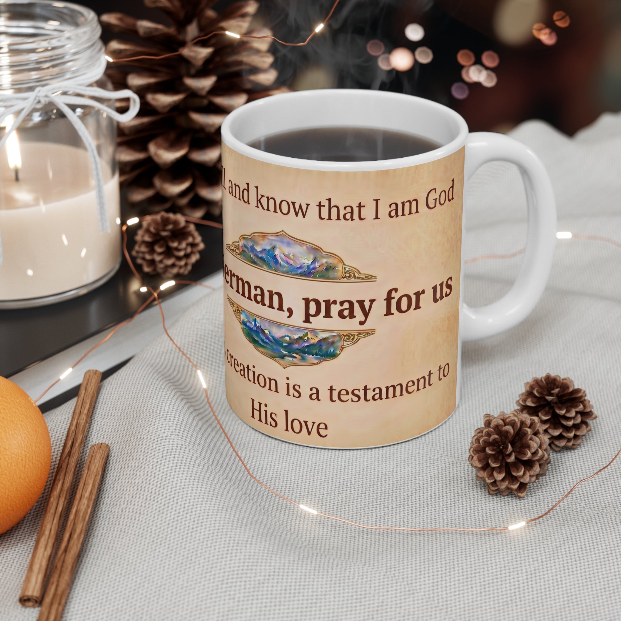 Saint Herman of Alaska Orthodox Christian Coffee Mug — Christian Gift Idea