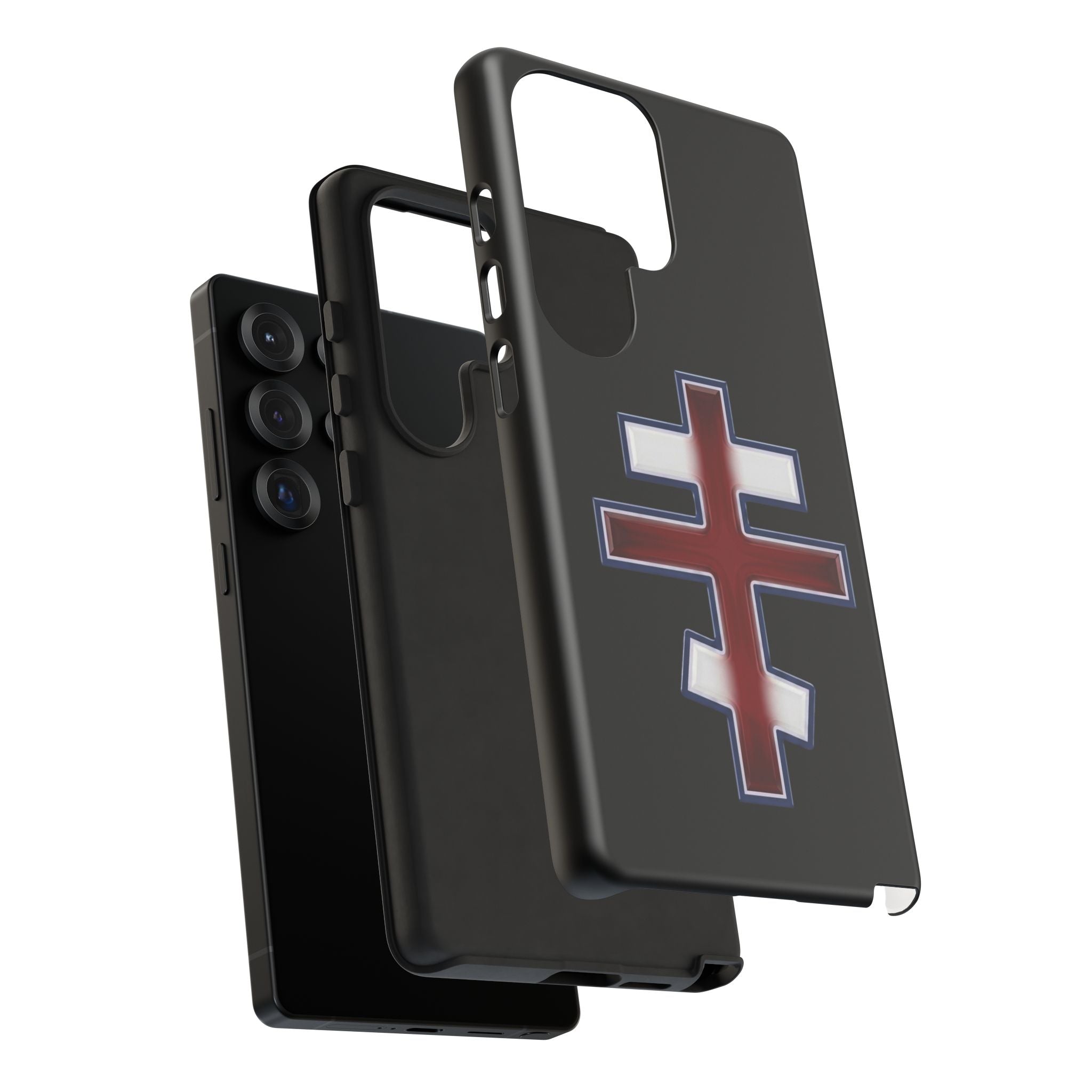United Kingdom Orthodox Cross design on a matte phone case — additional view 11