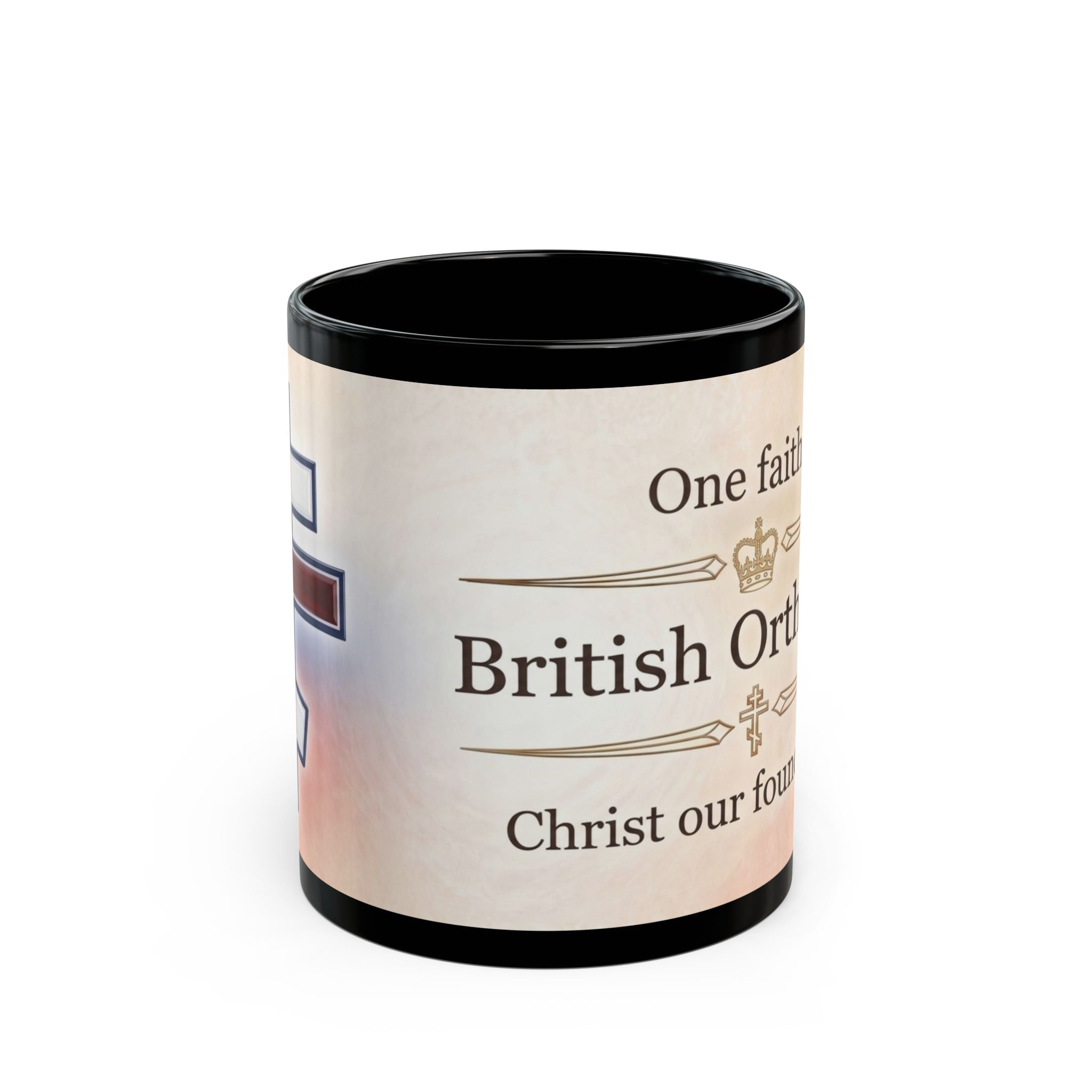 British Orthodox Christian Black Coffee Mug — Orthodox Christian Mug