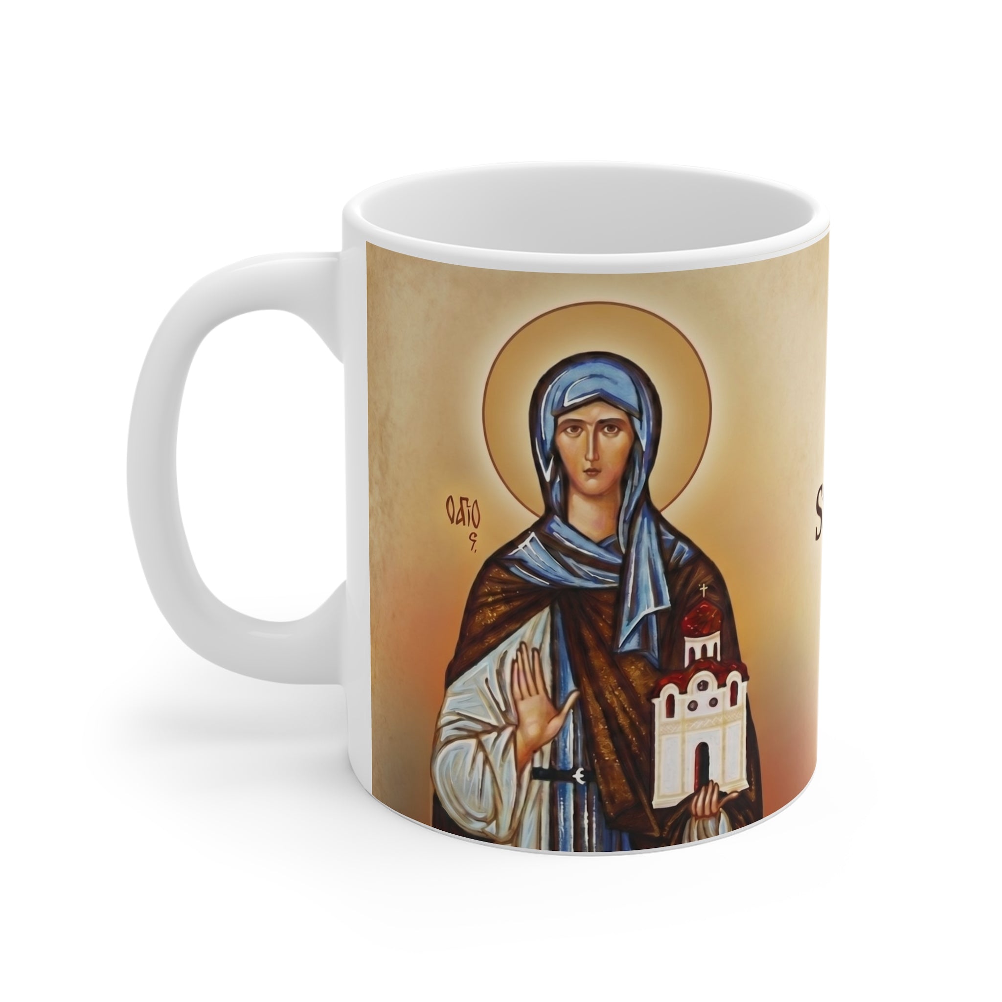 Saint Angelina of Serbia Orthodox Christian Coffee Mug — Orthodox Christian Gift