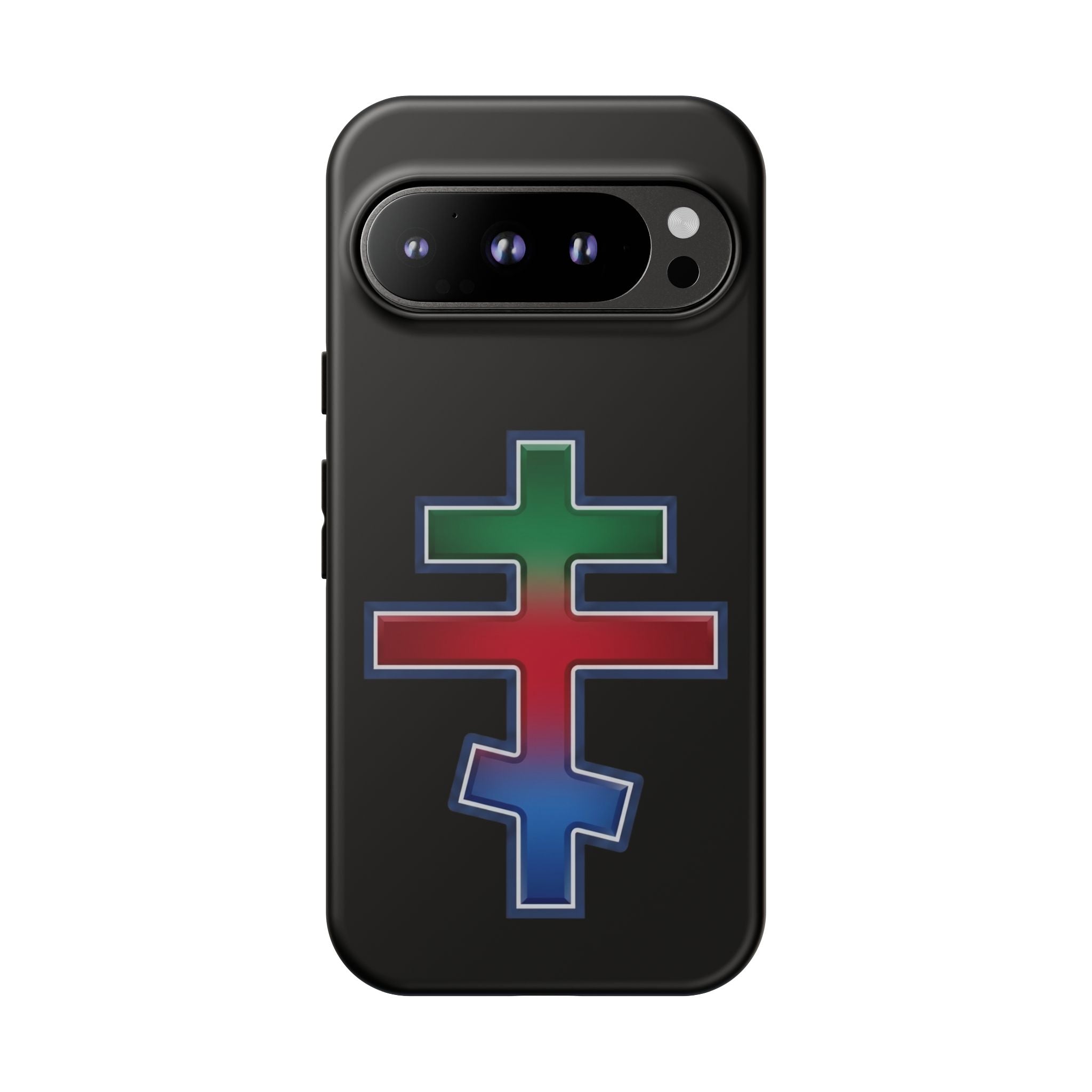 Eritrean Orthodox Cross design on a matte phone case — additional view 2