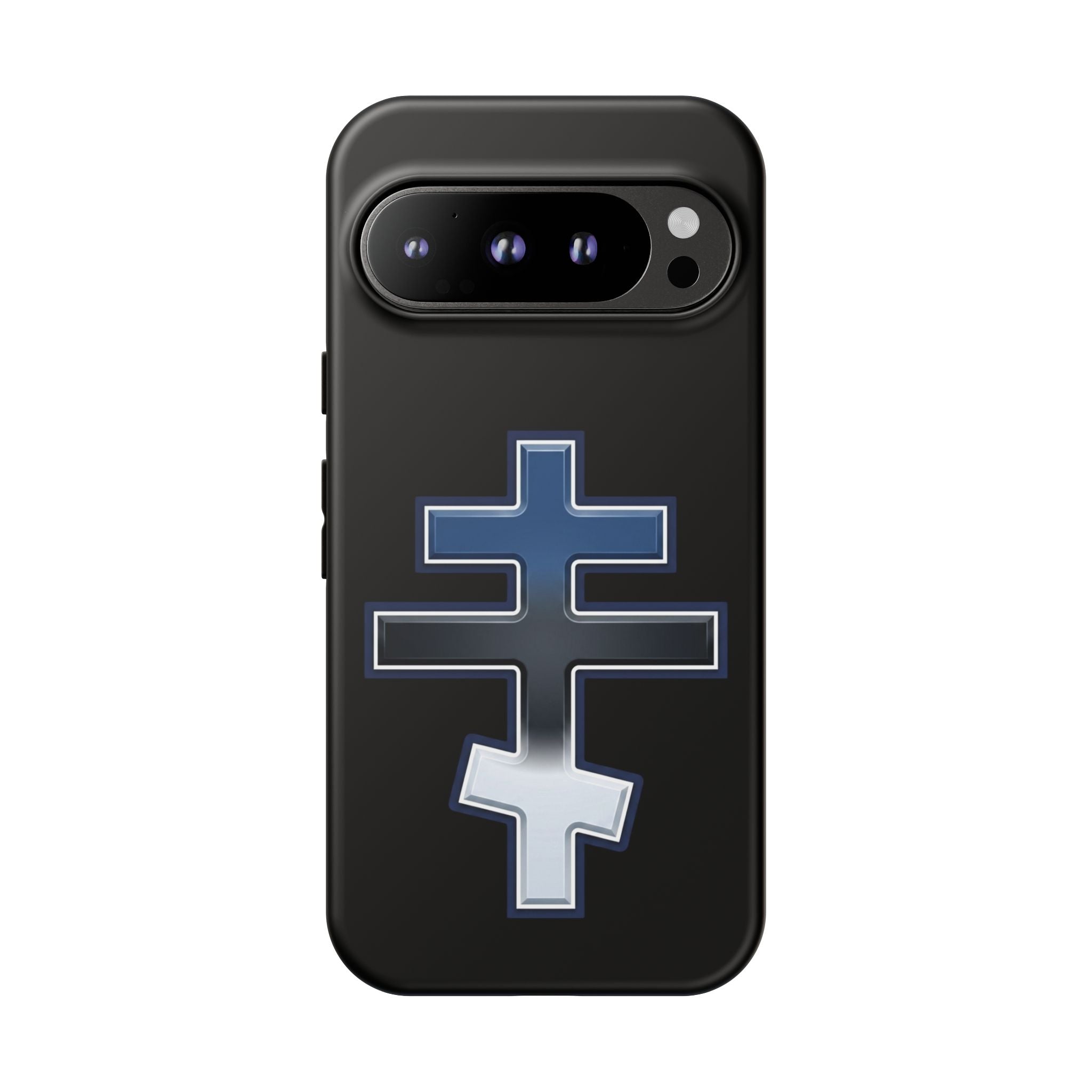 Estonian Orthodox Cross design on a matte phone case — additional view 2