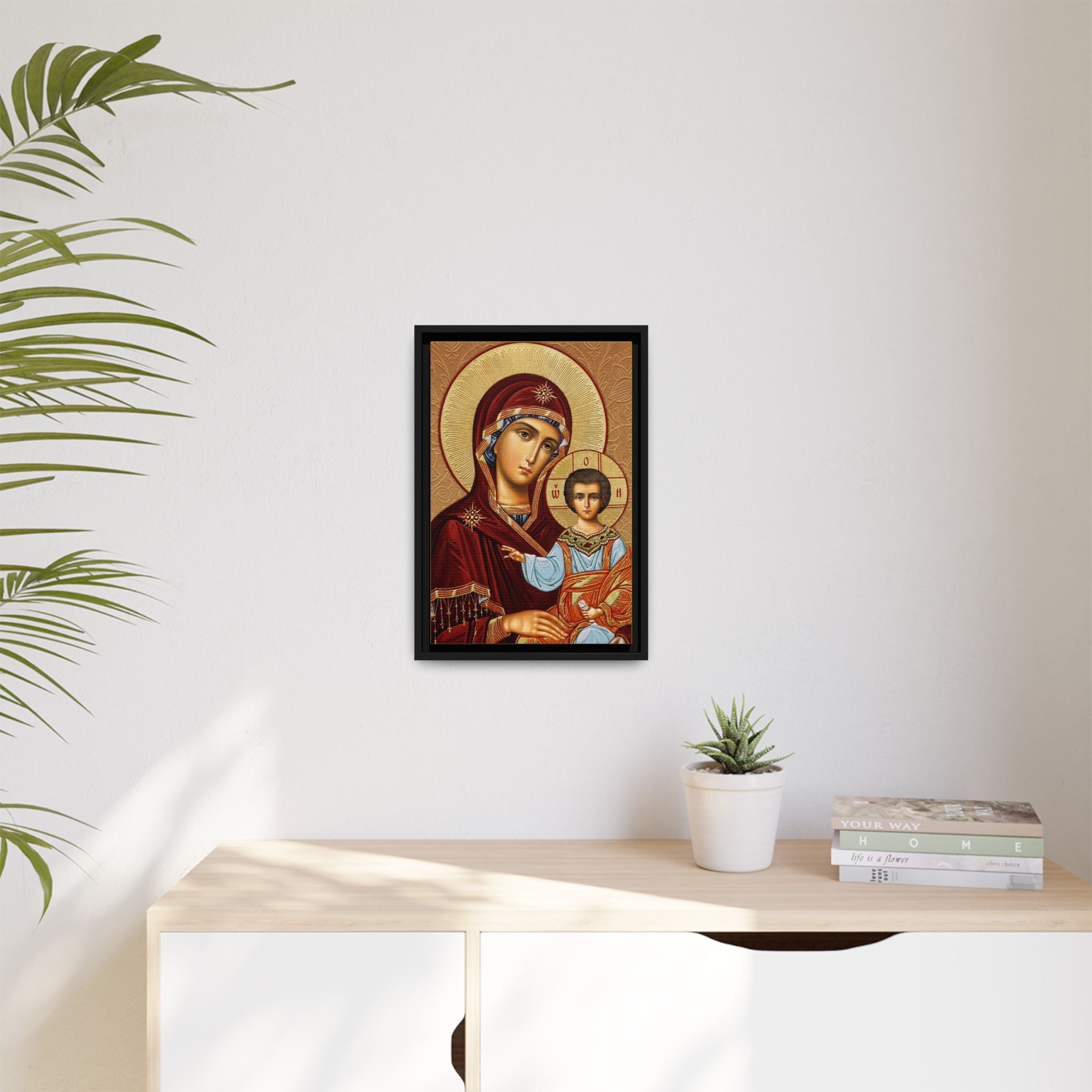 Theotokos of Kazan Framed Canvas Icon