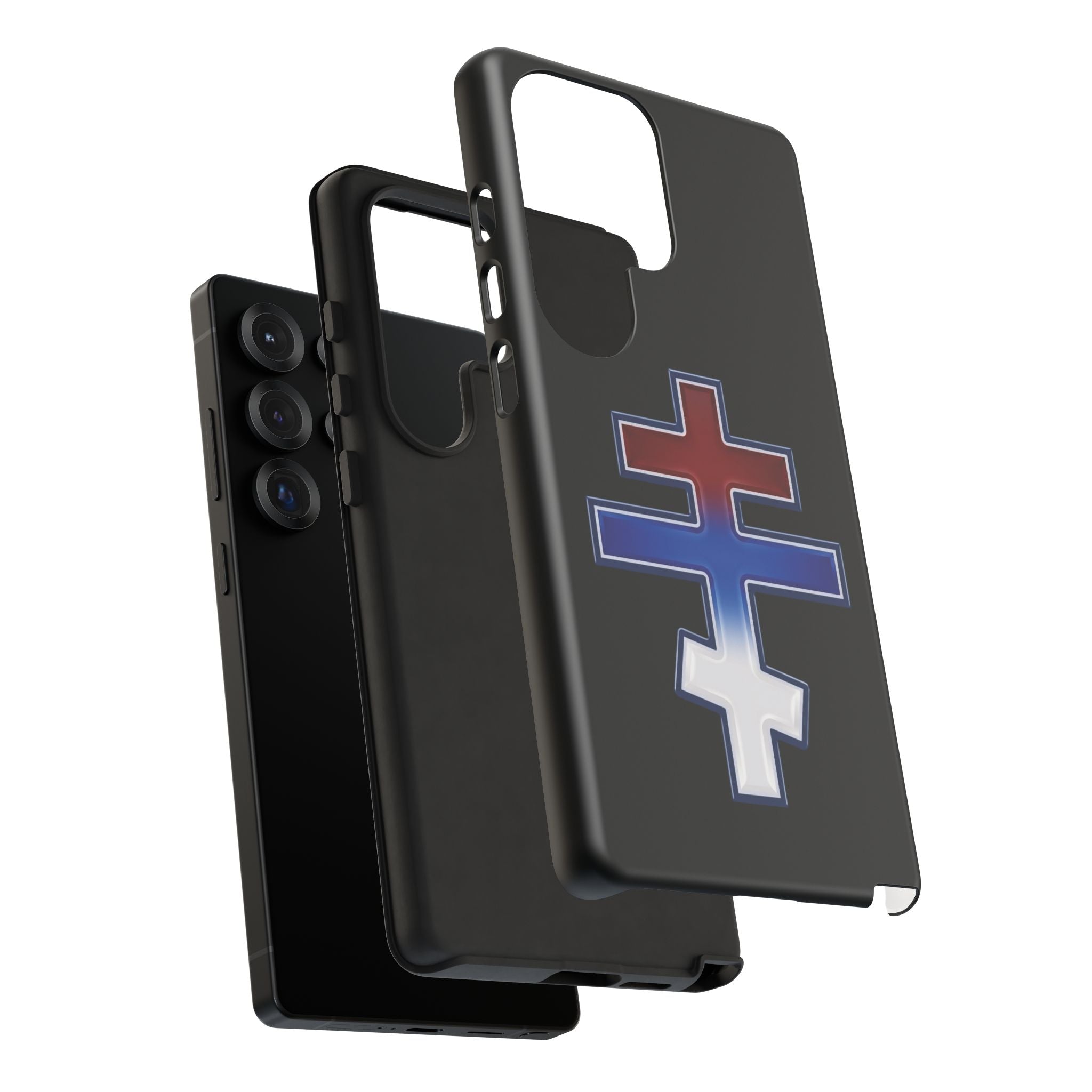Serbian Orthodox Cross design on a matte phone case — additional view 11