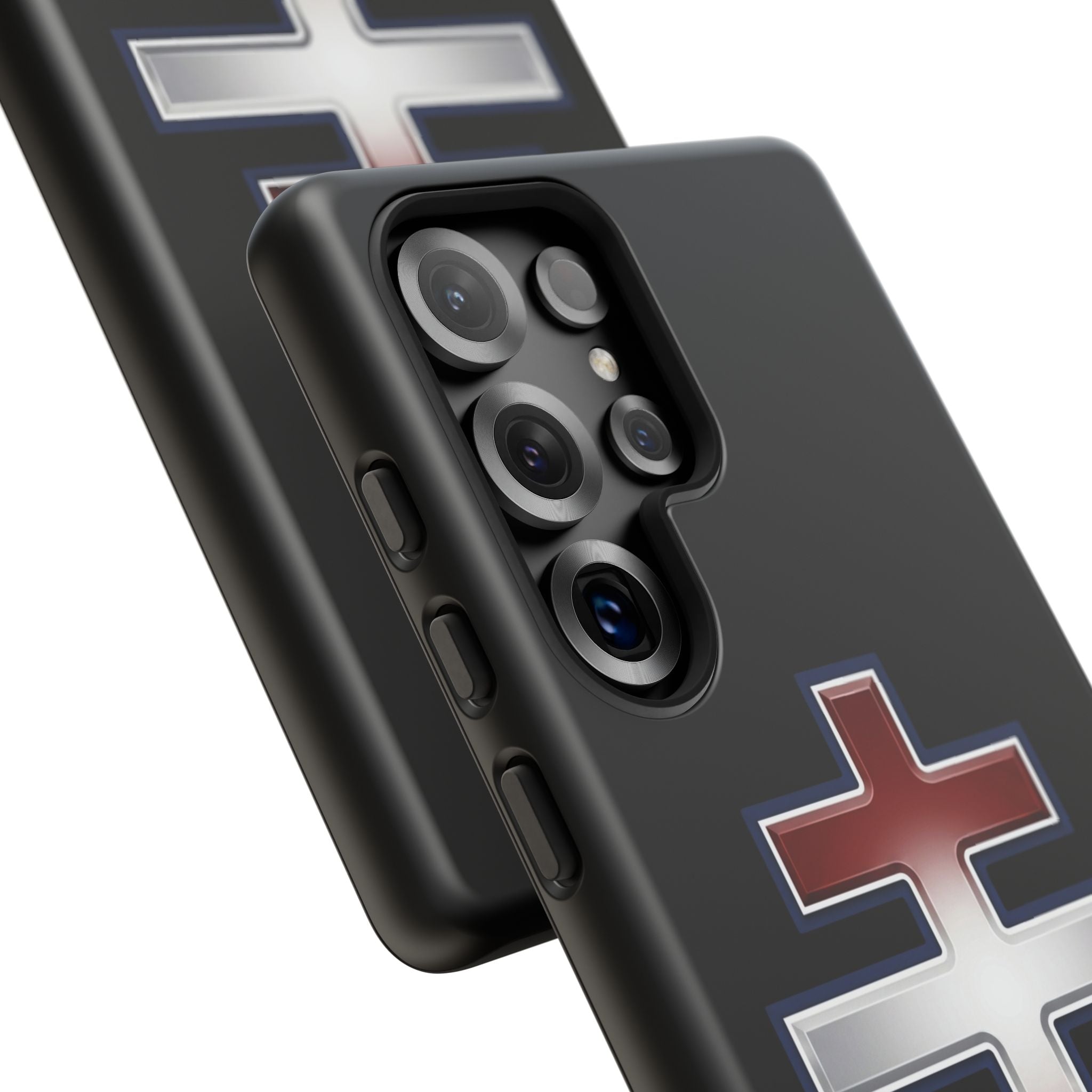 Lebanese Orthodox Cross design on a matte phone case — additional view 9