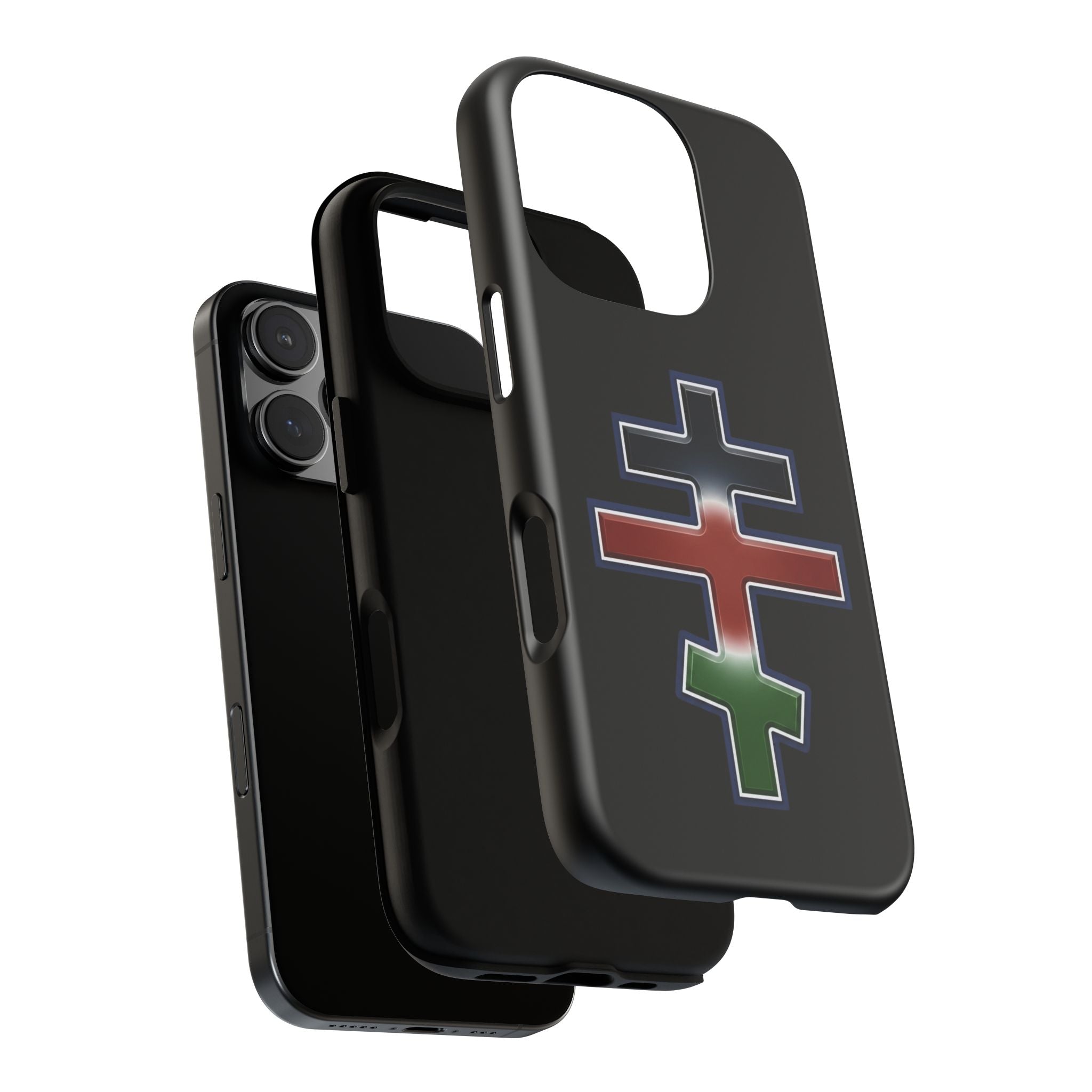 Kenyan Orthodox Cross design on a matte phone case — additional view 5